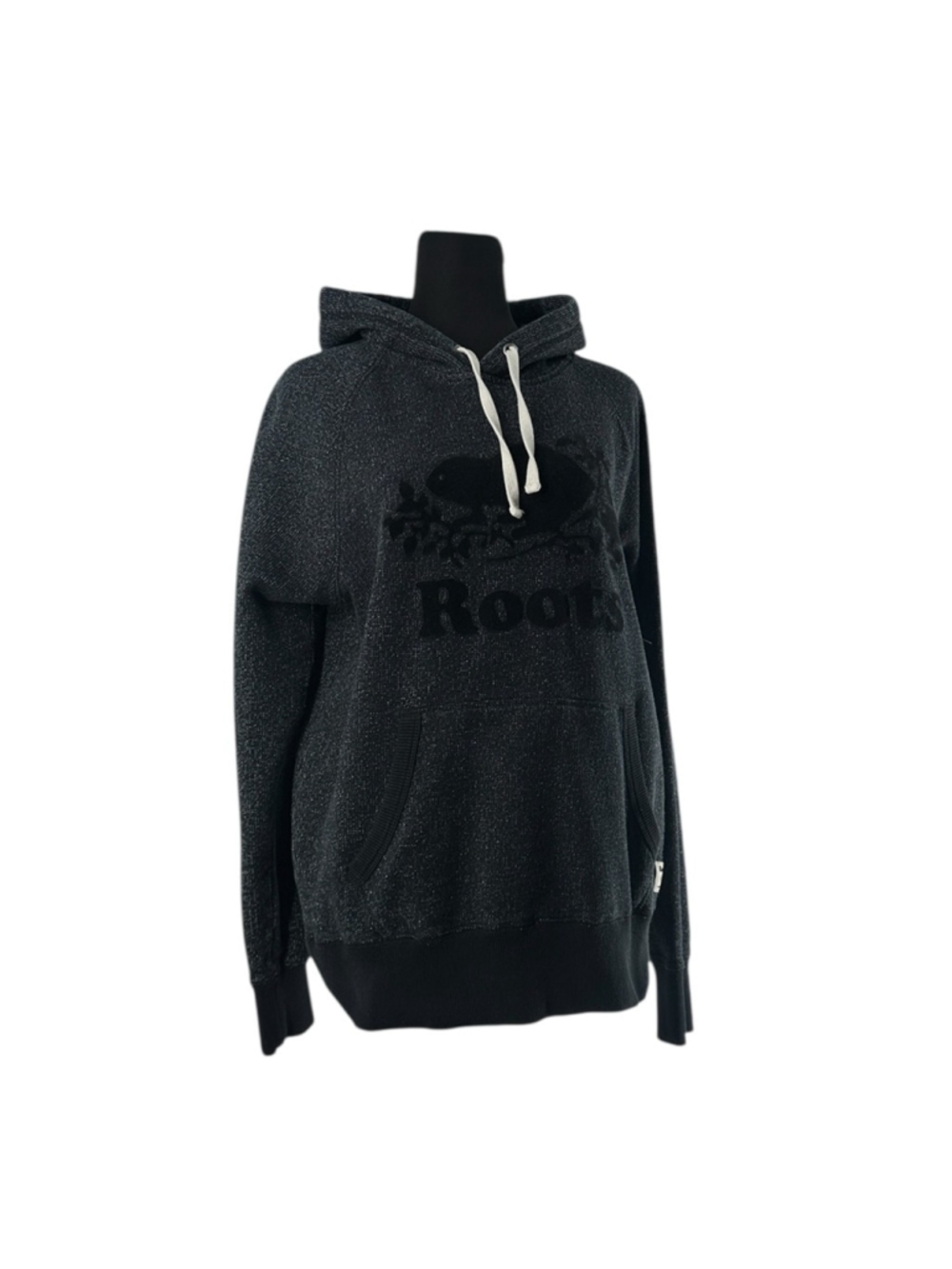 Roots hoodie black pepper Original Kanga Hoodie Canada Olympics ski mountain xs